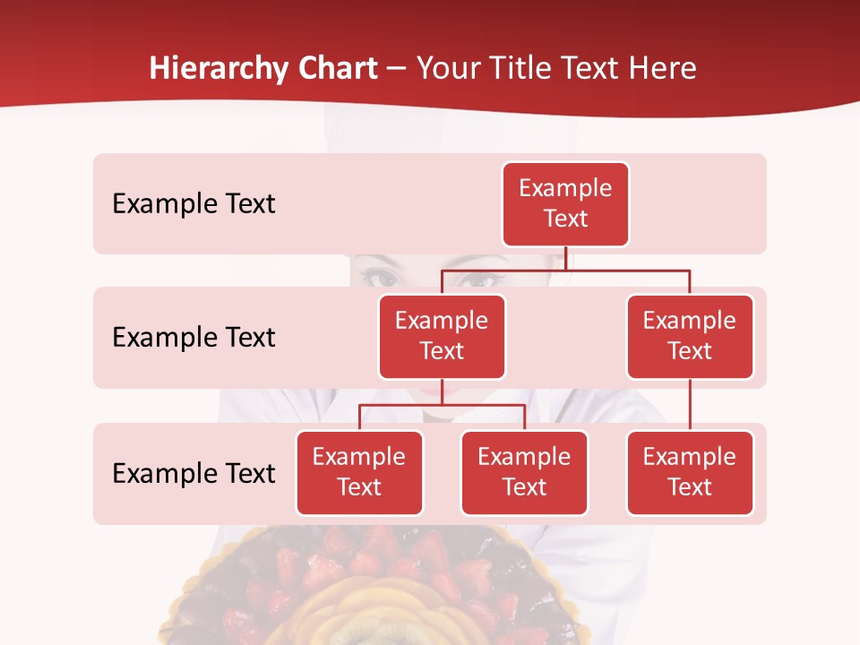 Female Smiling Preparation PowerPoint Template