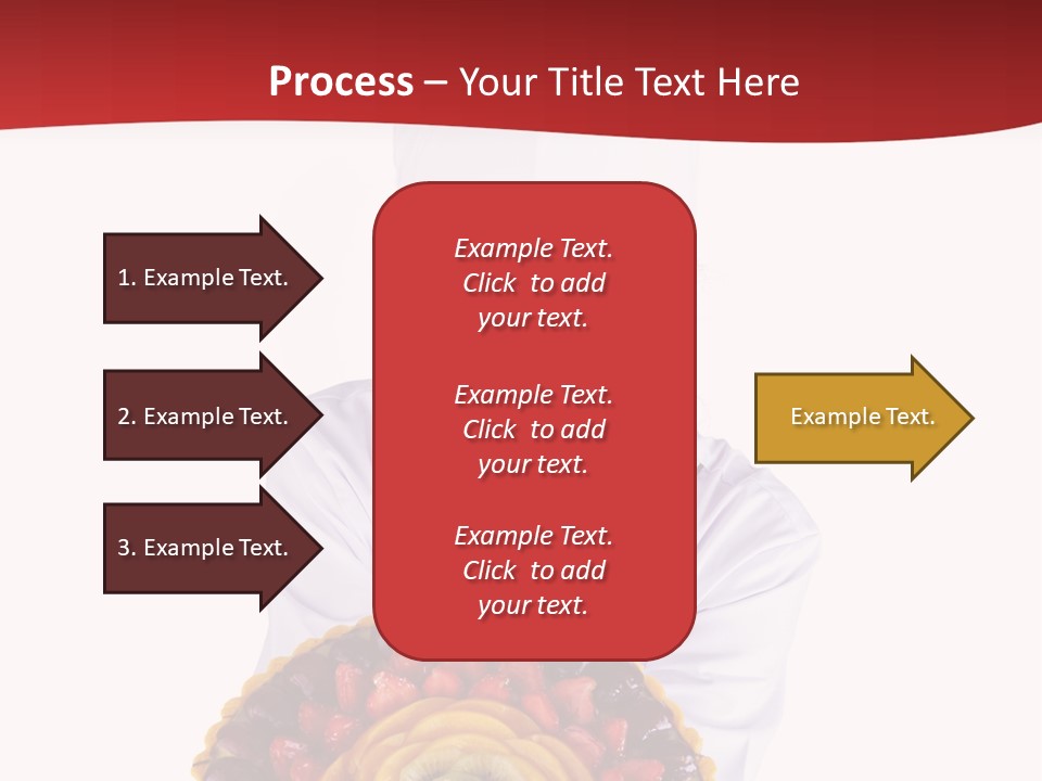 Female Smiling Preparation PowerPoint Template