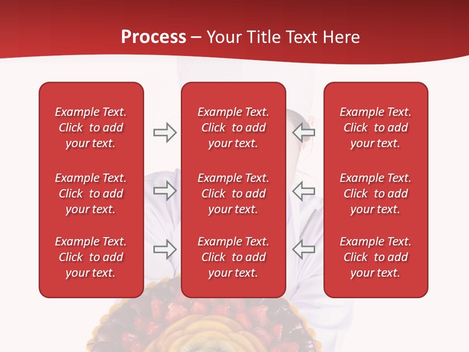 Female Smiling Preparation PowerPoint Template
