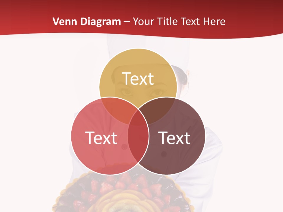 Female Smiling Preparation PowerPoint Template