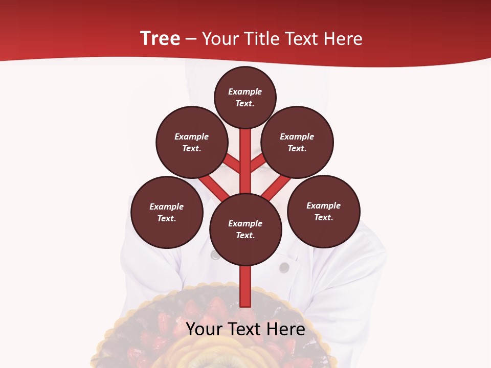 Female Smiling Preparation PowerPoint Template