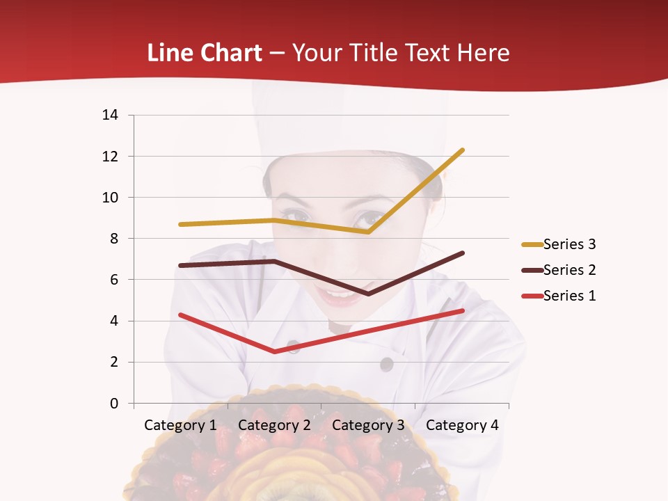 Female Smiling Preparation PowerPoint Template