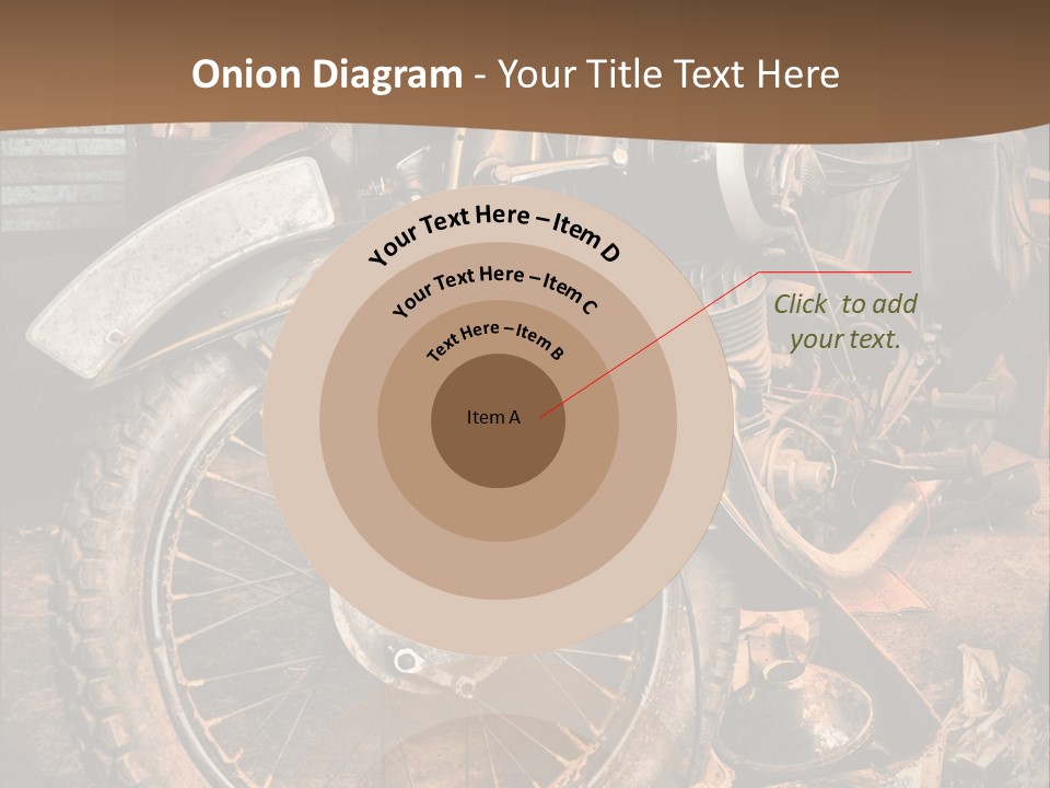 Steam Motorcycle Punk PowerPoint Template