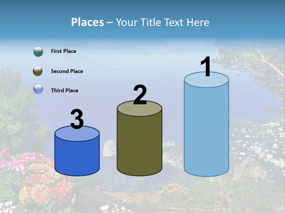 Mountain Landscape Outdoor PowerPoint Template