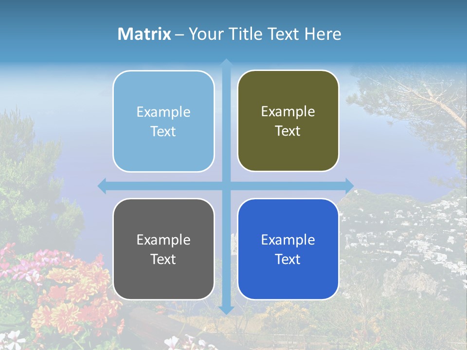 Mountain Landscape Outdoor PowerPoint Template