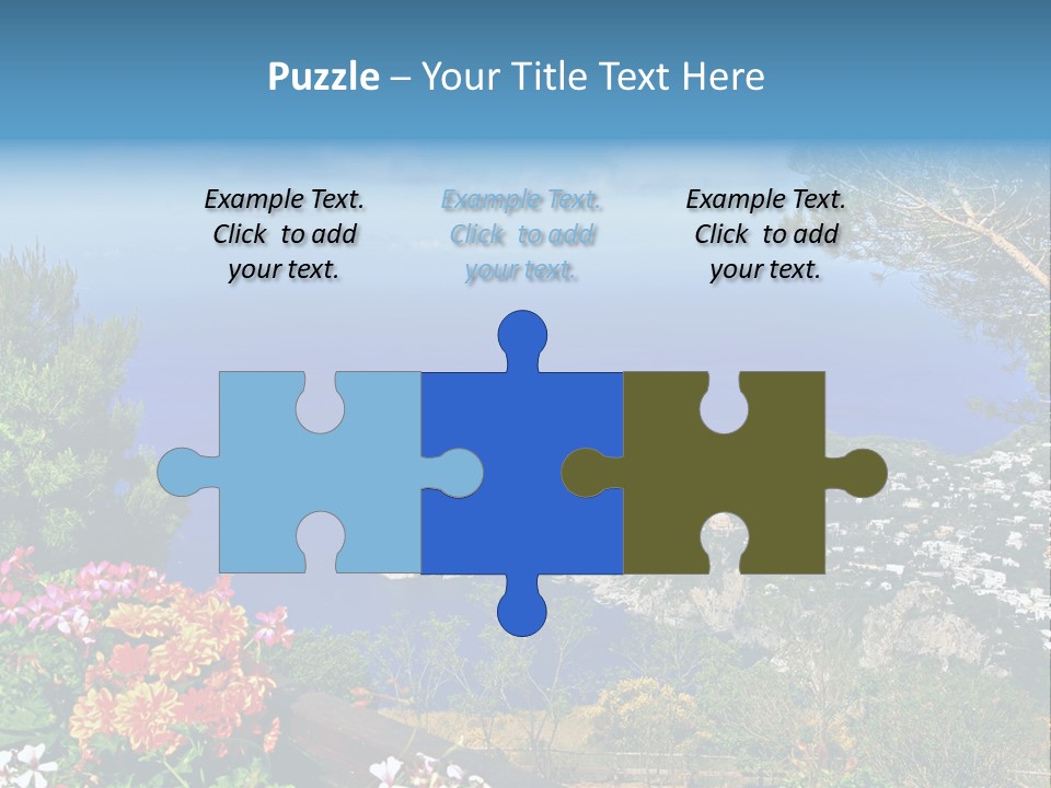 Mountain Landscape Outdoor PowerPoint Template