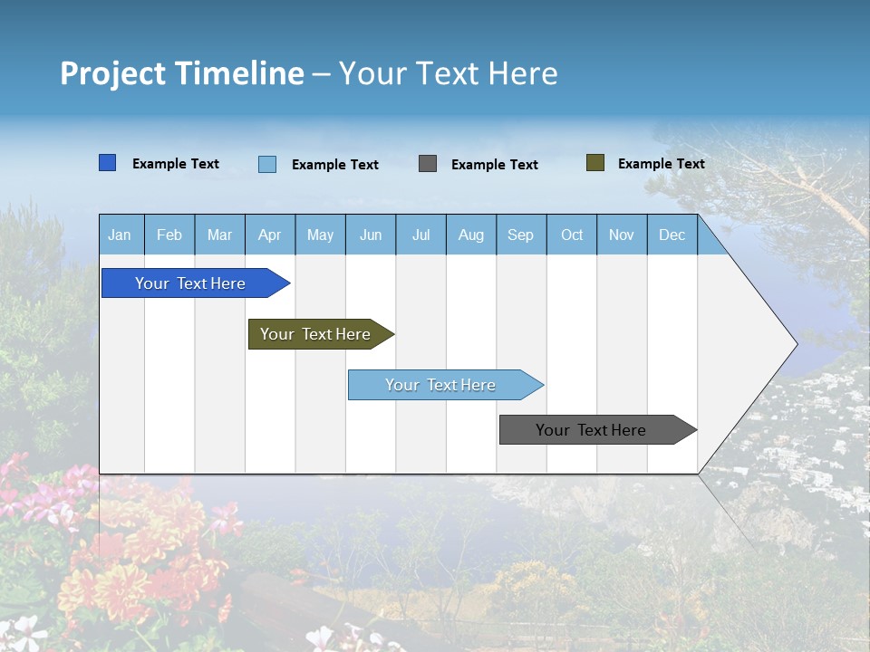 Mountain Landscape Outdoor PowerPoint Template