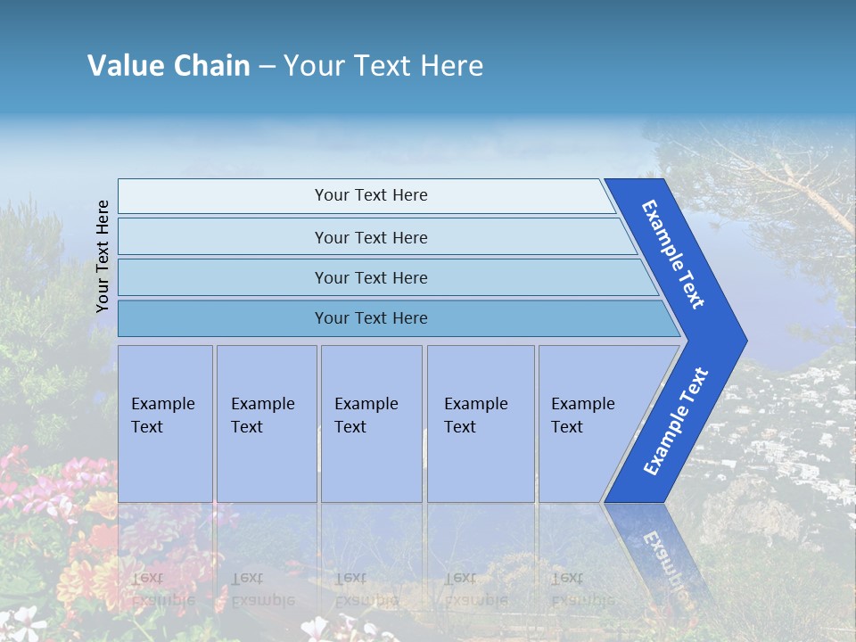 Mountain Landscape Outdoor PowerPoint Template