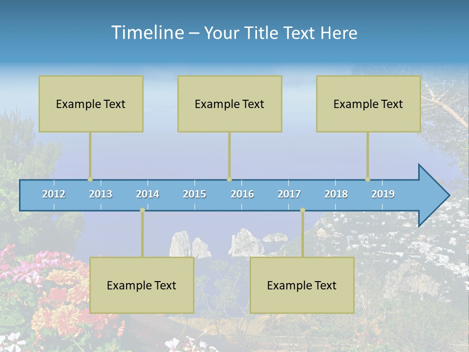 Mountain Landscape Outdoor PowerPoint Template