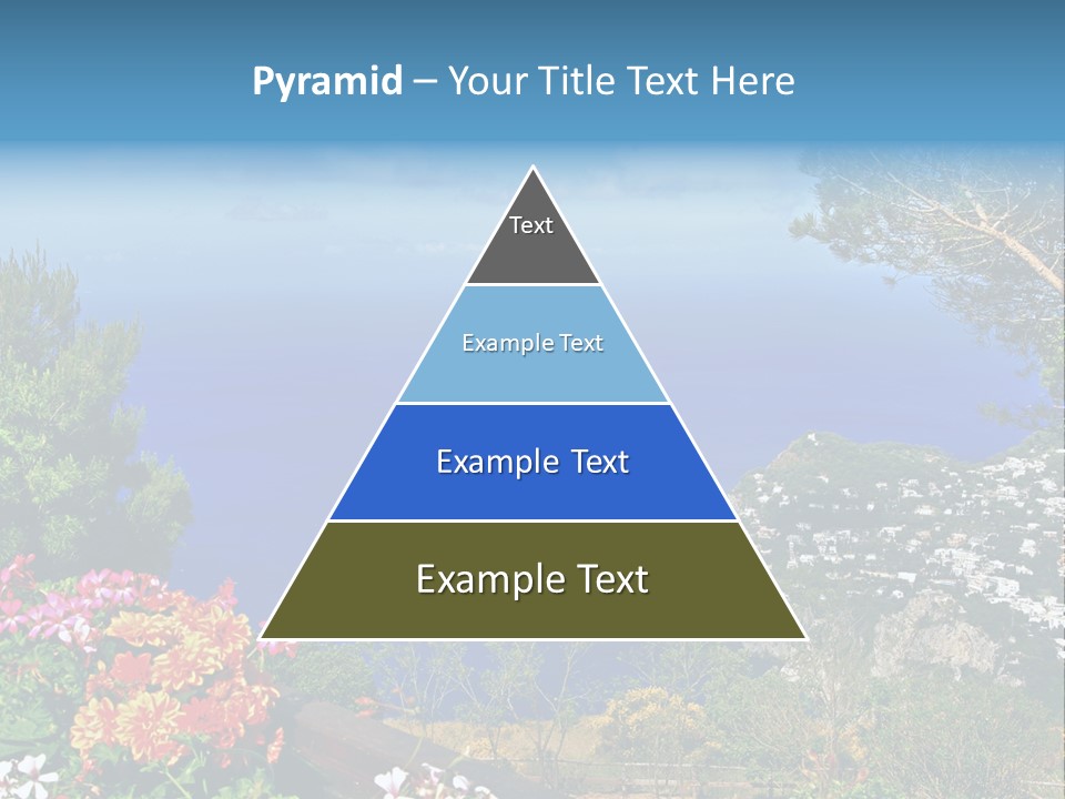Mountain Landscape Outdoor PowerPoint Template