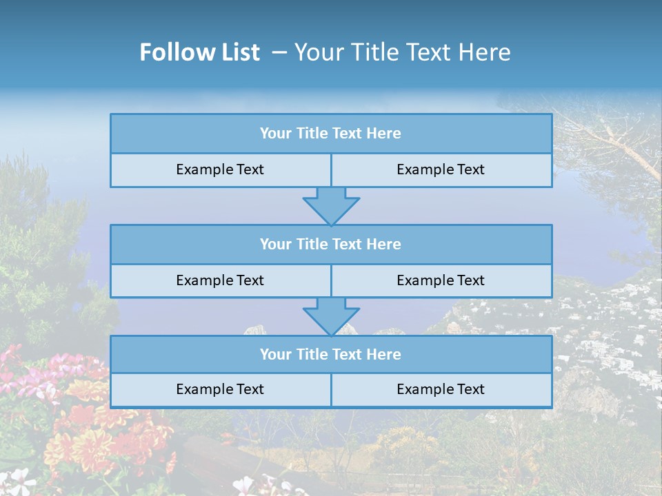 Mountain Landscape Outdoor PowerPoint Template