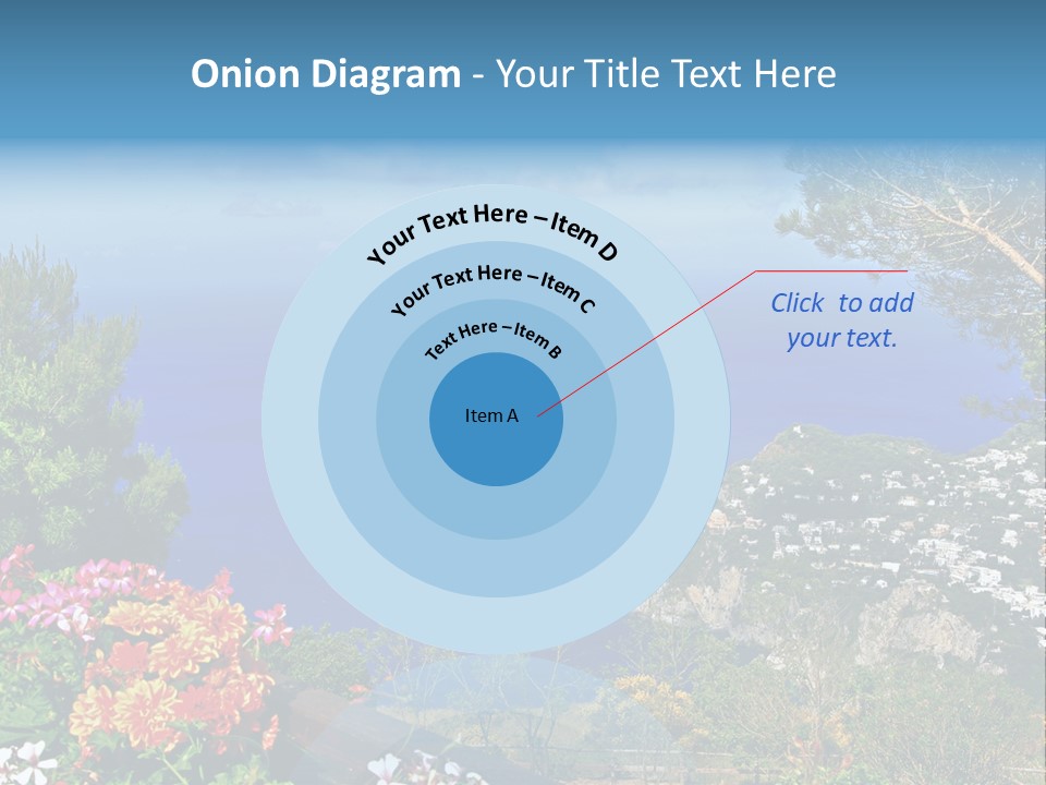 Mountain Landscape Outdoor PowerPoint Template
