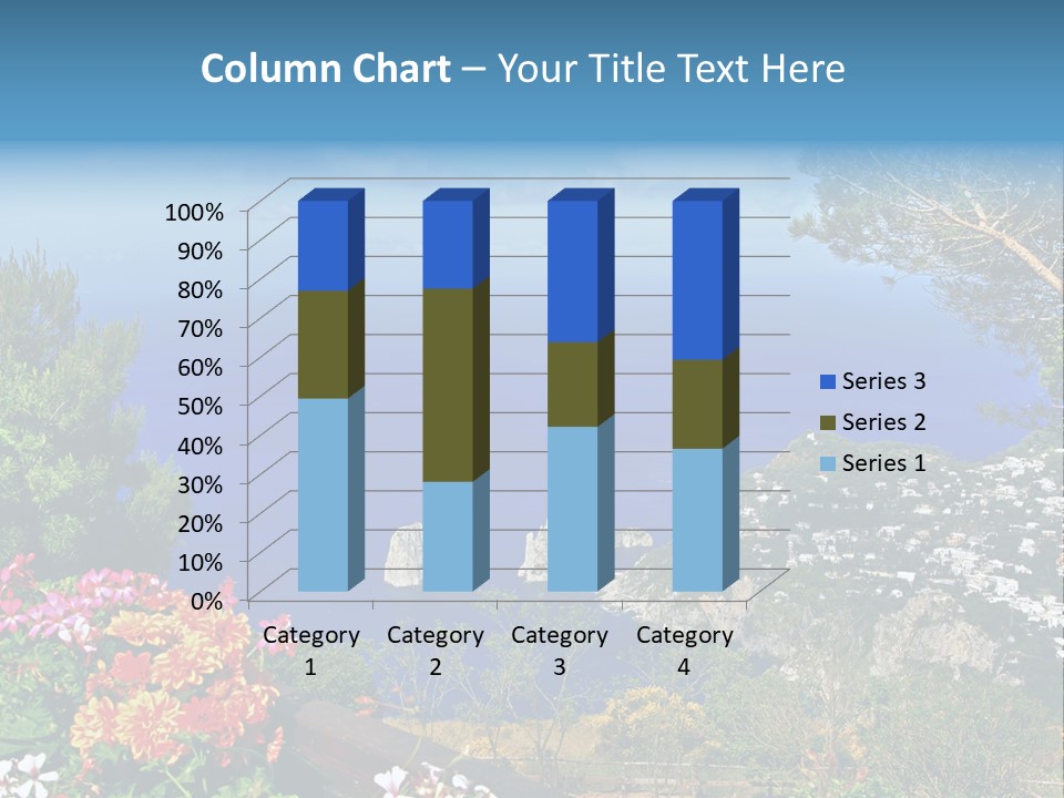 Mountain Landscape Outdoor PowerPoint Template