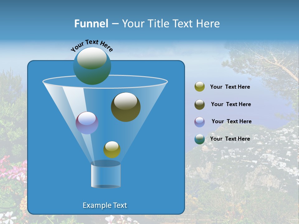 Mountain Landscape Outdoor PowerPoint Template
