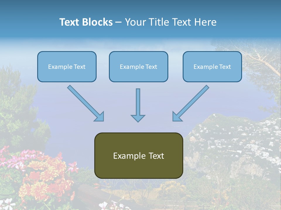 Mountain Landscape Outdoor PowerPoint Template