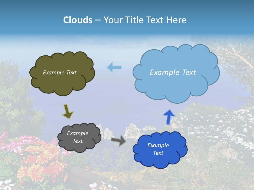 Mountain Landscape Outdoor PowerPoint Template