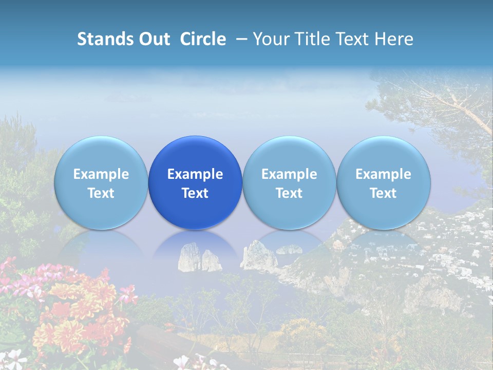 Mountain Landscape Outdoor PowerPoint Template