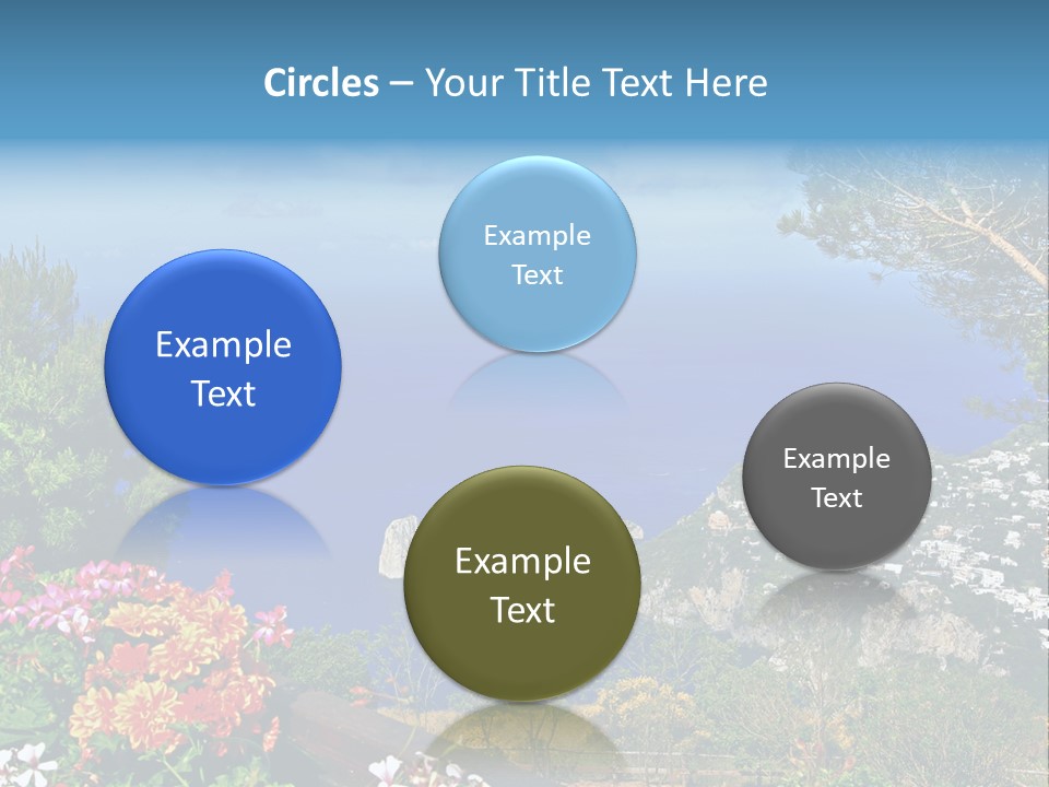 Mountain Landscape Outdoor PowerPoint Template