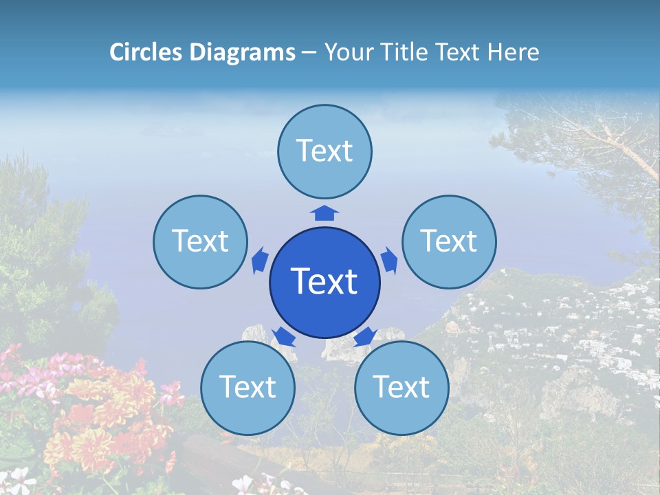 Mountain Landscape Outdoor PowerPoint Template