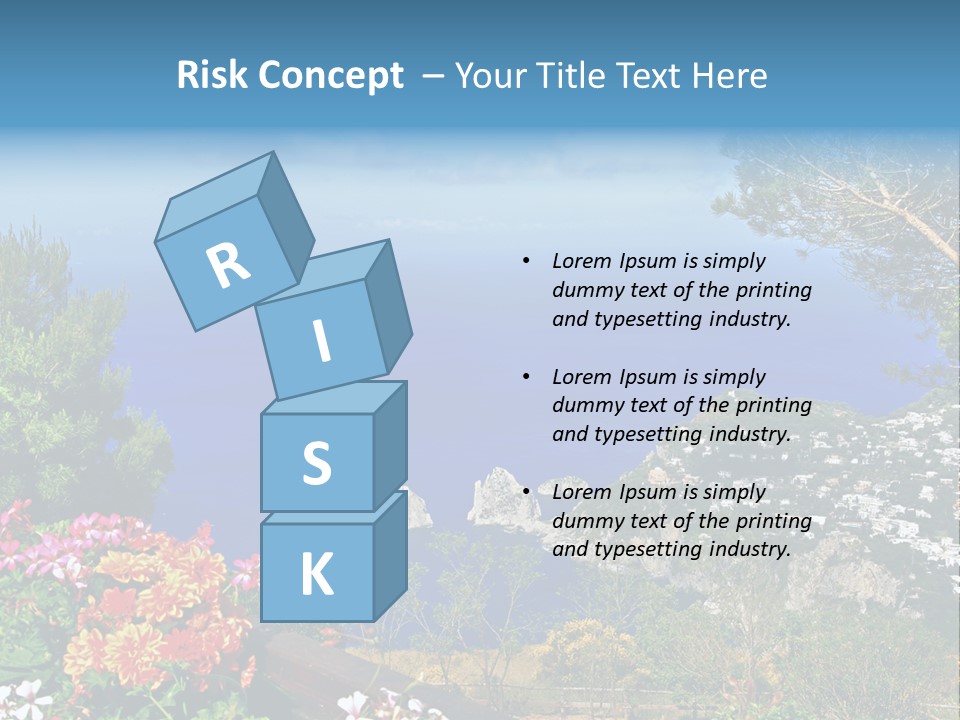 Mountain Landscape Outdoor PowerPoint Template