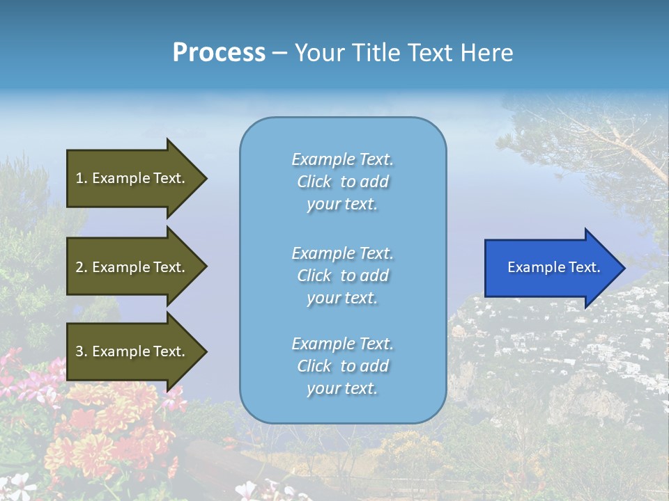 Mountain Landscape Outdoor PowerPoint Template