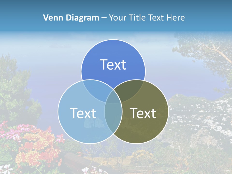 Mountain Landscape Outdoor PowerPoint Template