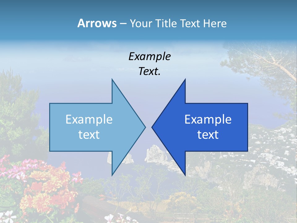 Mountain Landscape Outdoor PowerPoint Template