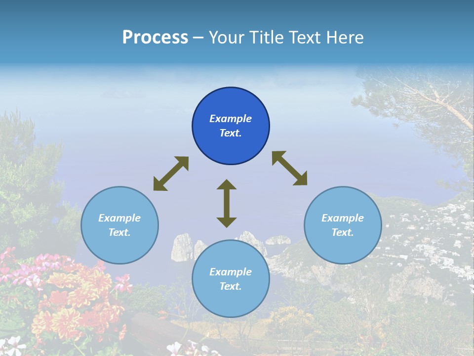 Mountain Landscape Outdoor PowerPoint Template