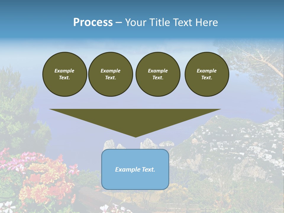 Mountain Landscape Outdoor PowerPoint Template