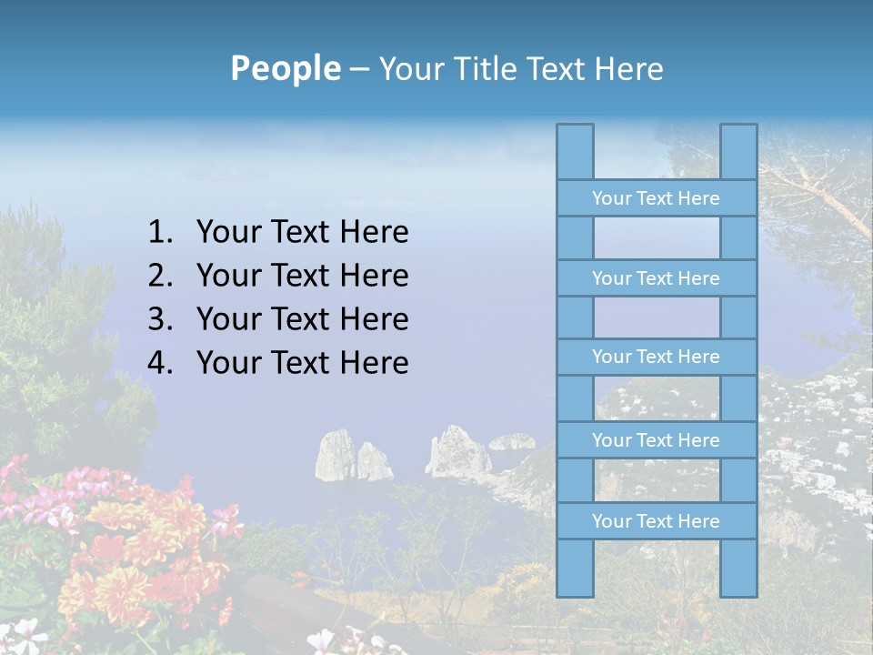 Mountain Landscape Outdoor PowerPoint Template