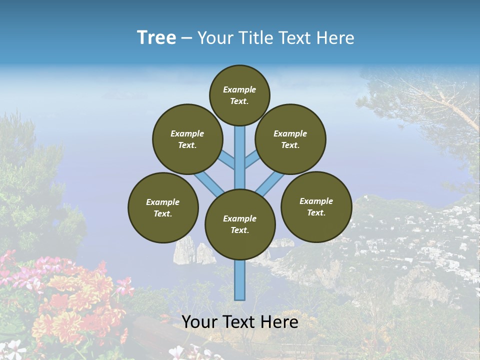 Mountain Landscape Outdoor PowerPoint Template
