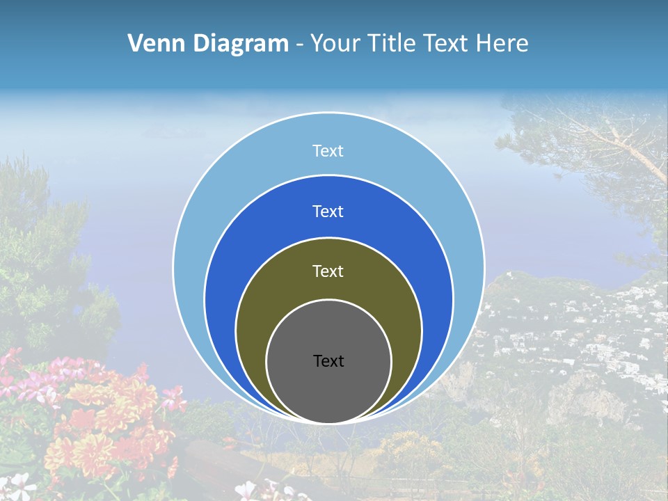 Mountain Landscape Outdoor PowerPoint Template