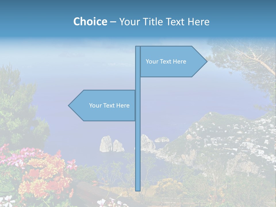 Mountain Landscape Outdoor PowerPoint Template