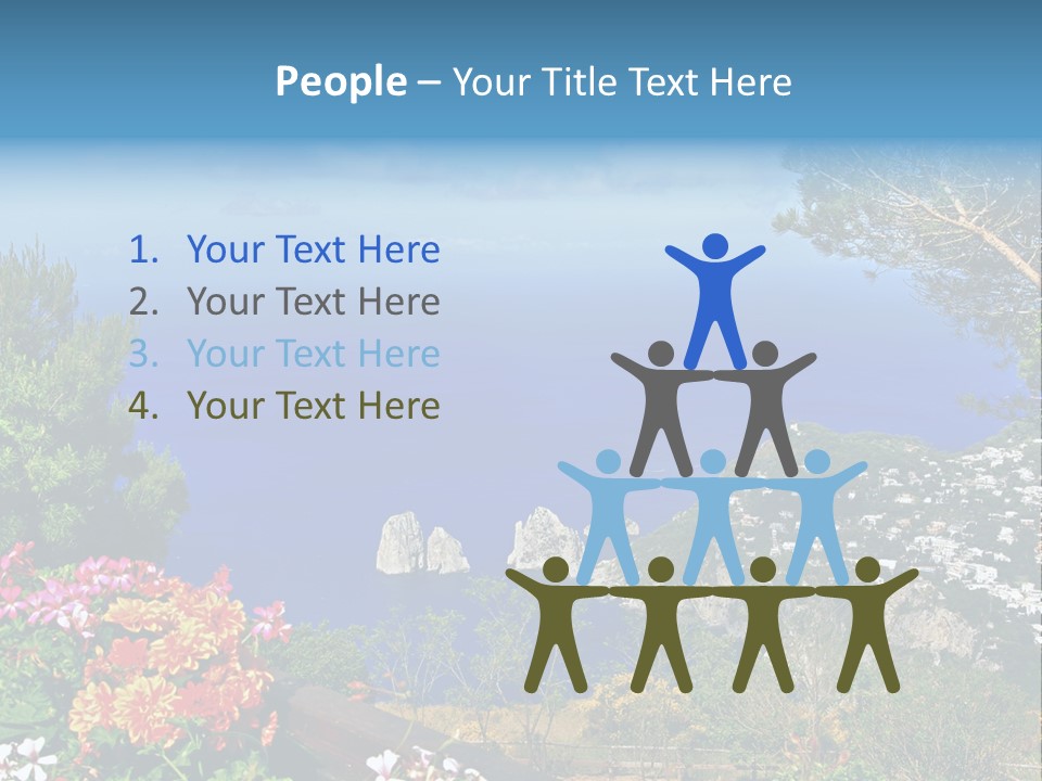 Mountain Landscape Outdoor PowerPoint Template