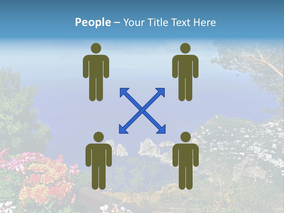 Mountain Landscape Outdoor PowerPoint Template