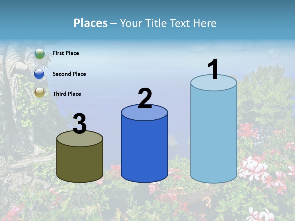 Recreational Mediterranean Vista PowerPoint Template