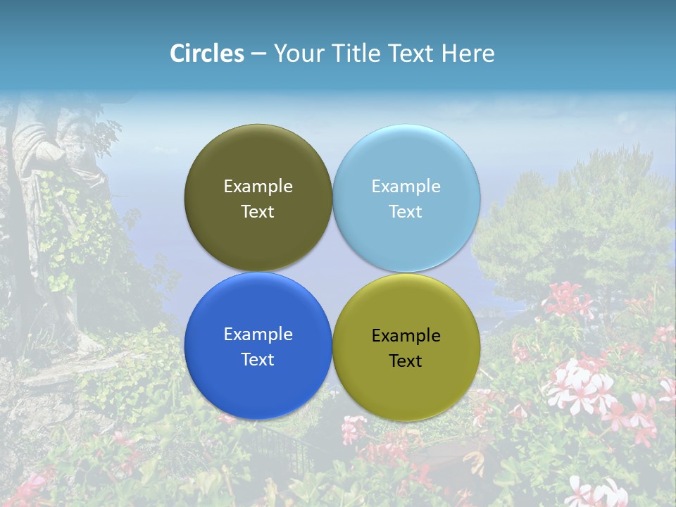 Recreational Mediterranean Vista PowerPoint Template