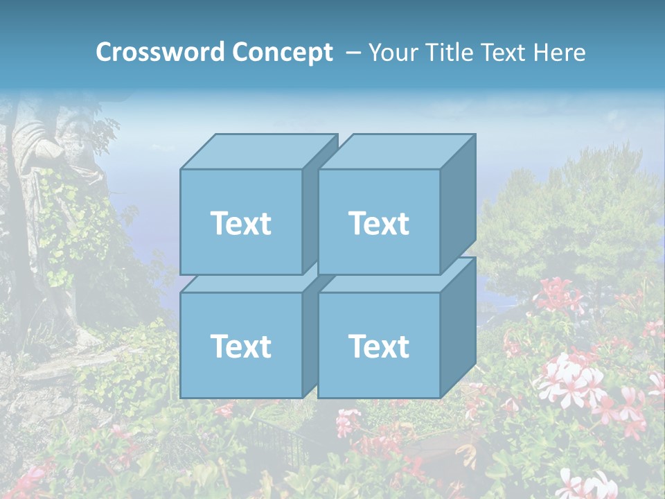 Recreational Mediterranean Vista PowerPoint Template