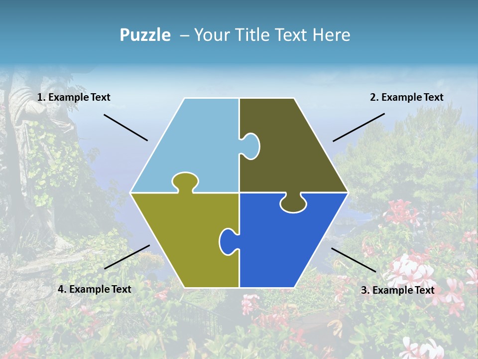 Recreational Mediterranean Vista PowerPoint Template