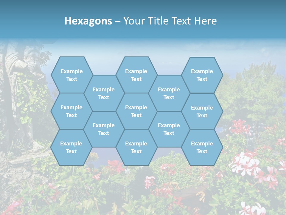 Recreational Mediterranean Vista PowerPoint Template