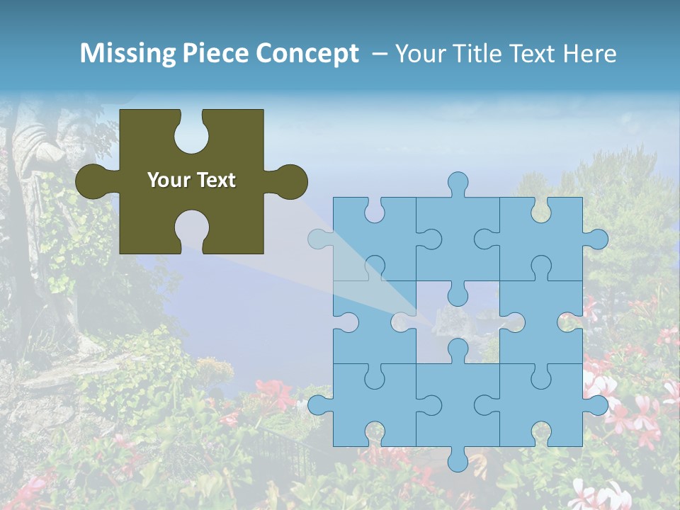 Recreational Mediterranean Vista PowerPoint Template