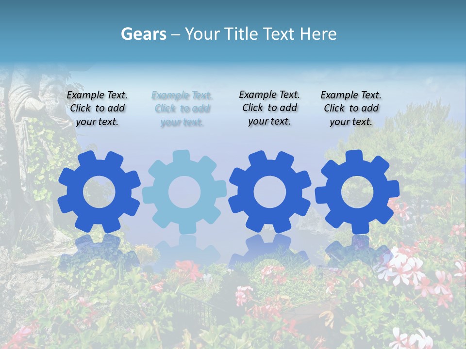 Recreational Mediterranean Vista PowerPoint Template