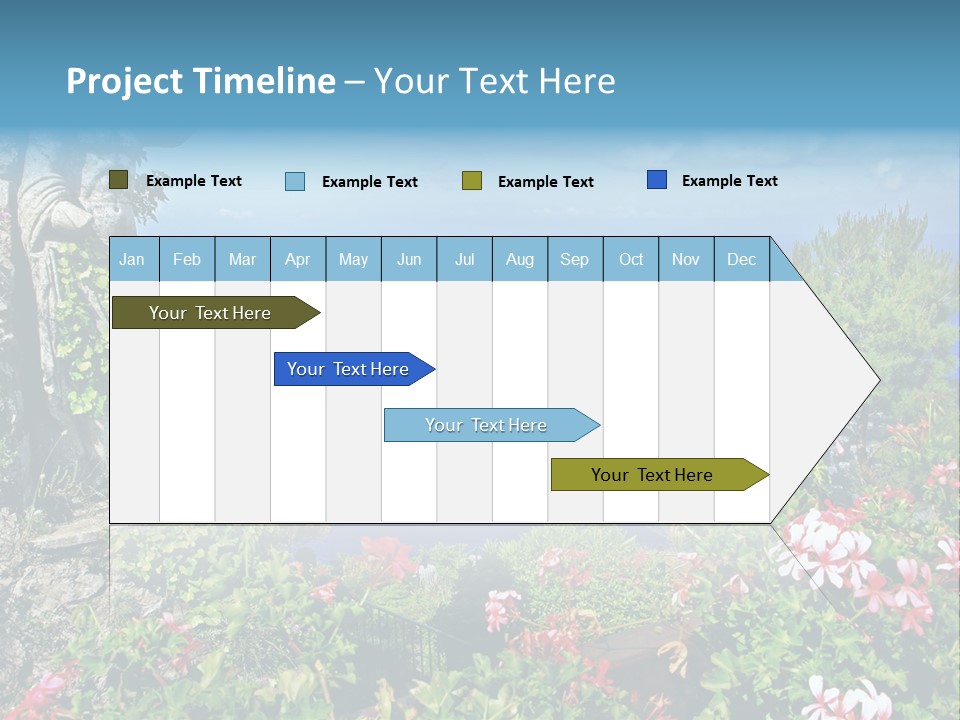 Recreational Mediterranean Vista PowerPoint Template