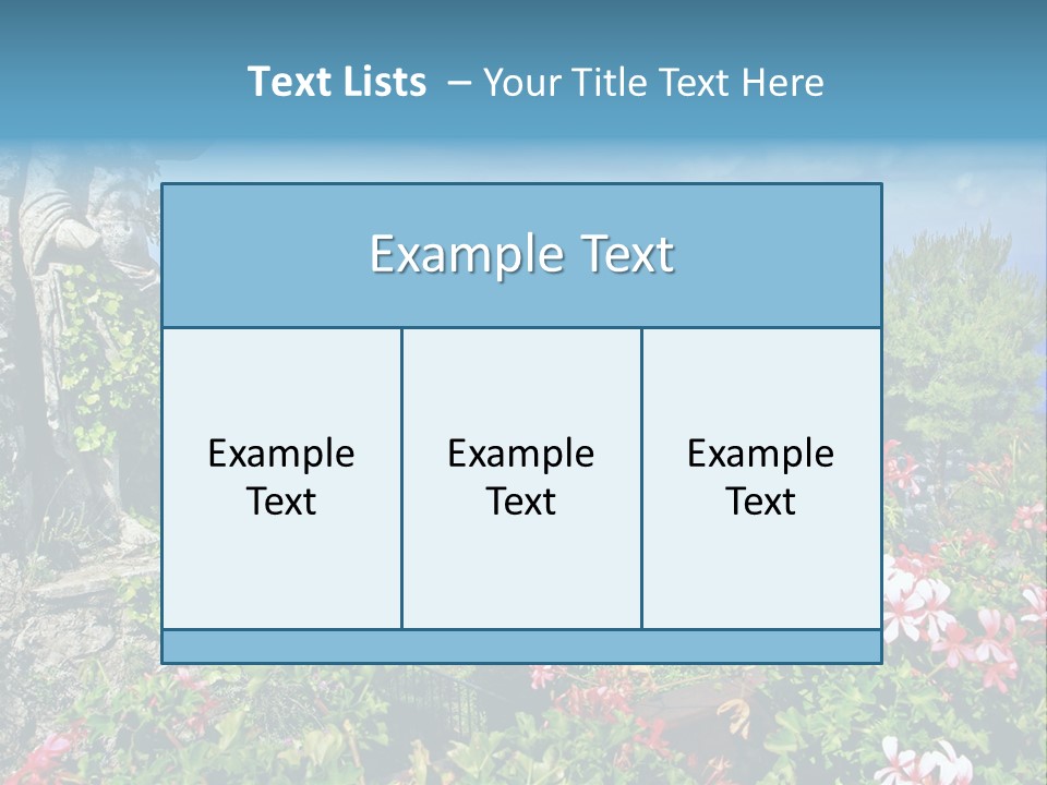 Recreational Mediterranean Vista PowerPoint Template