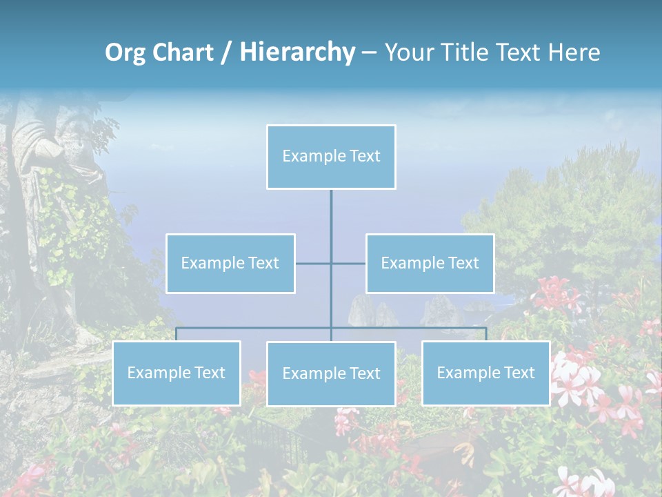 Recreational Mediterranean Vista PowerPoint Template