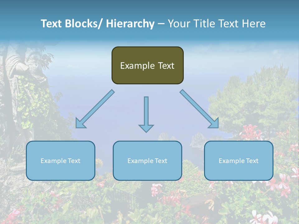 Recreational Mediterranean Vista PowerPoint Template
