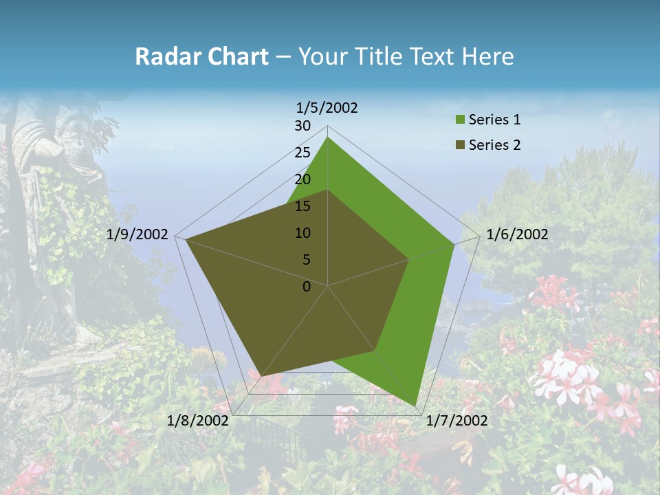Recreational Mediterranean Vista PowerPoint Template