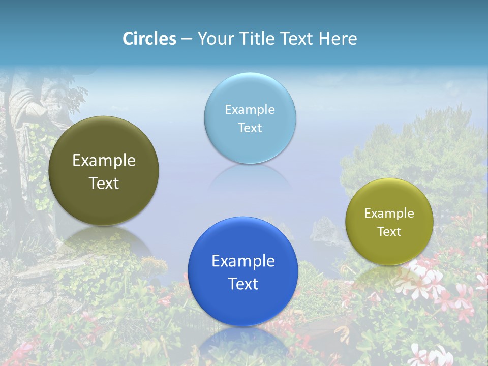 Recreational Mediterranean Vista PowerPoint Template