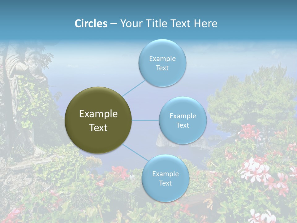 Recreational Mediterranean Vista PowerPoint Template