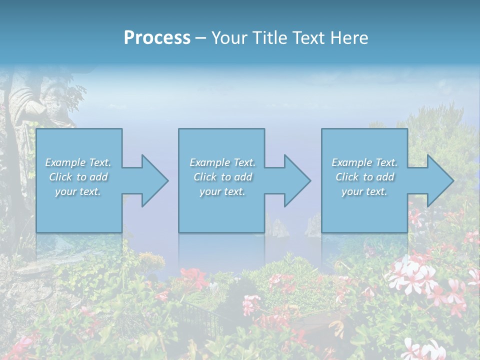 Recreational Mediterranean Vista PowerPoint Template
